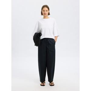 Selected Juma Loose Barrel Trousers